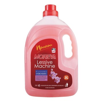 Lessive liquide parfum Lavande Moreva, 3L - 50 lavages